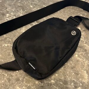 Lululemon Black Zip Pouch
